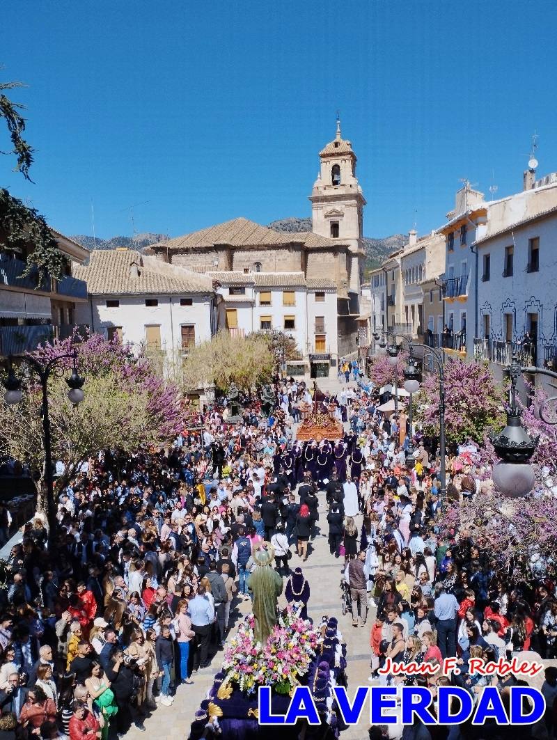 Solemne Procesión del Encuentro – Paso Morado