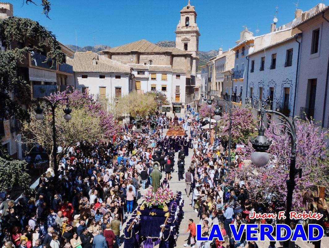Solemne Procesión del Encuentro – Paso Morado