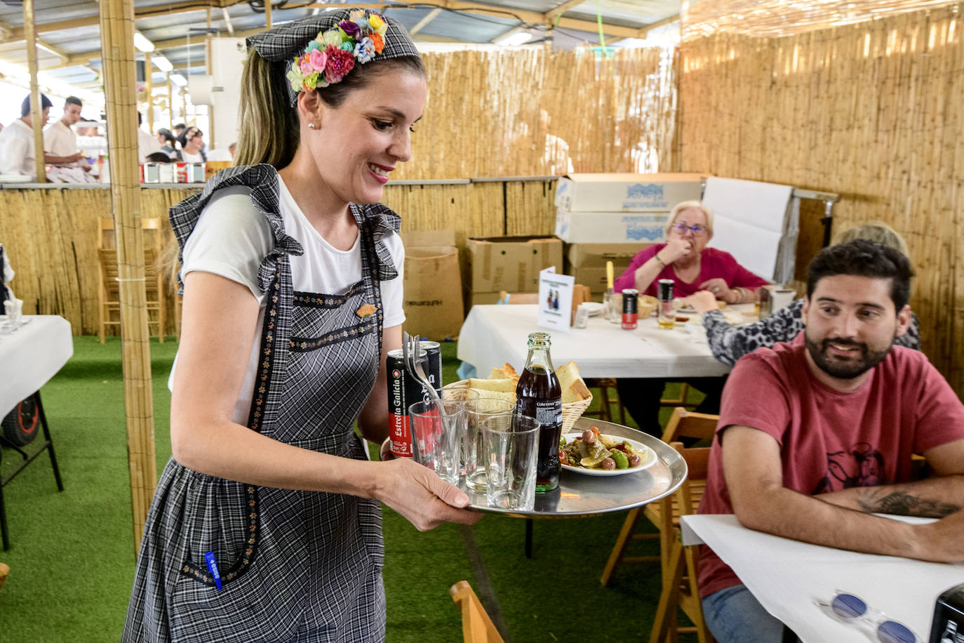 La apertura de las barracas de Murcia, en imágenes