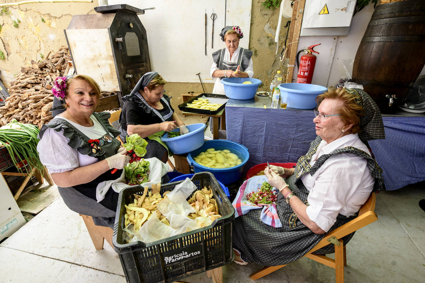 La apertura de las barracas de Murcia, en imágenes