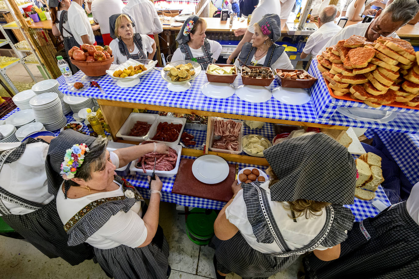 La apertura de las barracas de Murcia, en imágenes