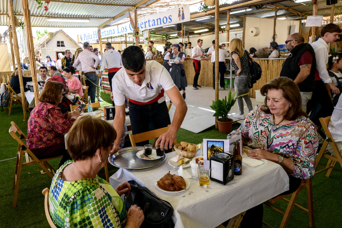La apertura de las barracas de Murcia, en imágenes