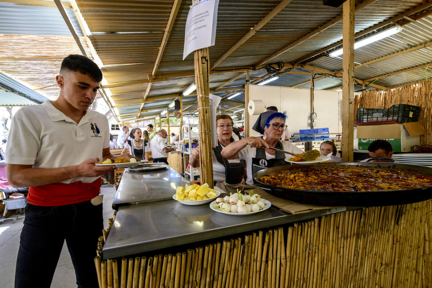 La apertura de las barracas de Murcia, en imágenes