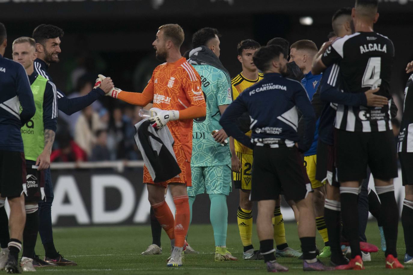 La victoria del Cartagena frente al Mirandés, en imágenes