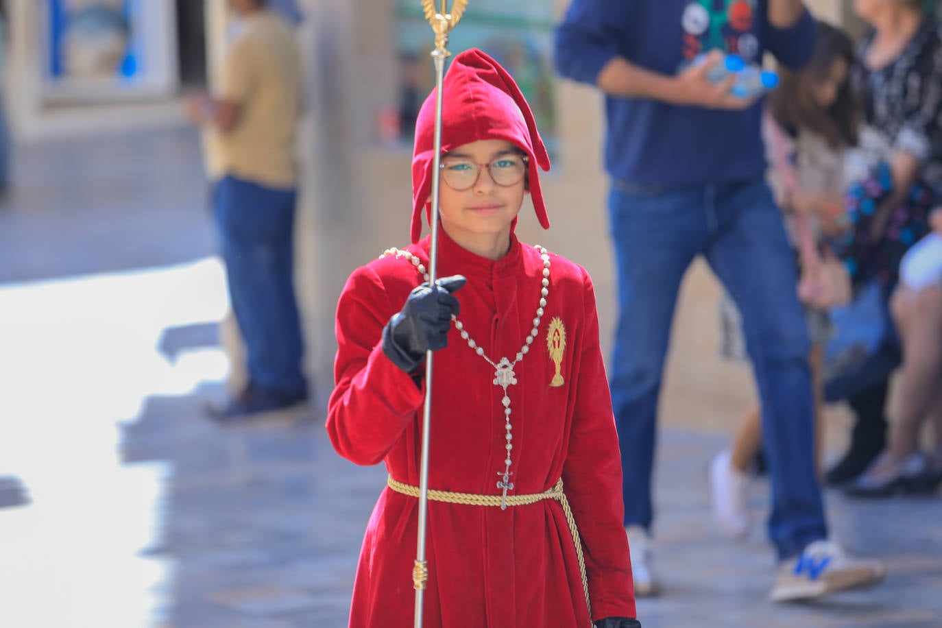 Procesión del Resucitdo en Lorca, en imágenes