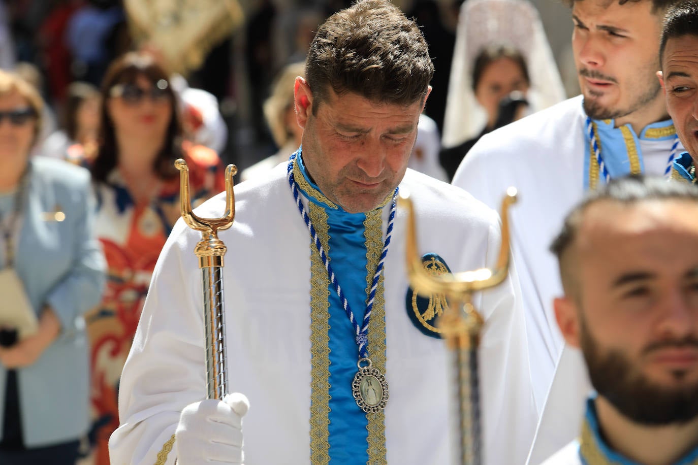 Procesión del Resucitdo en Lorca, en imágenes