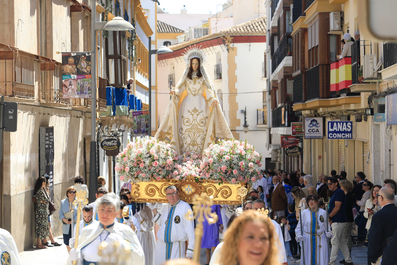 Procesión del Resucitdo en Lorca, en imágenes