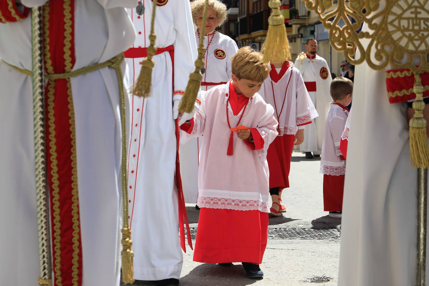 Procesión del Resucitdo en Lorca, en imágenes