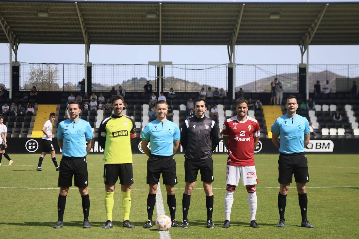 La victoria del Real Murcia frente al Real Unión, en imágenes