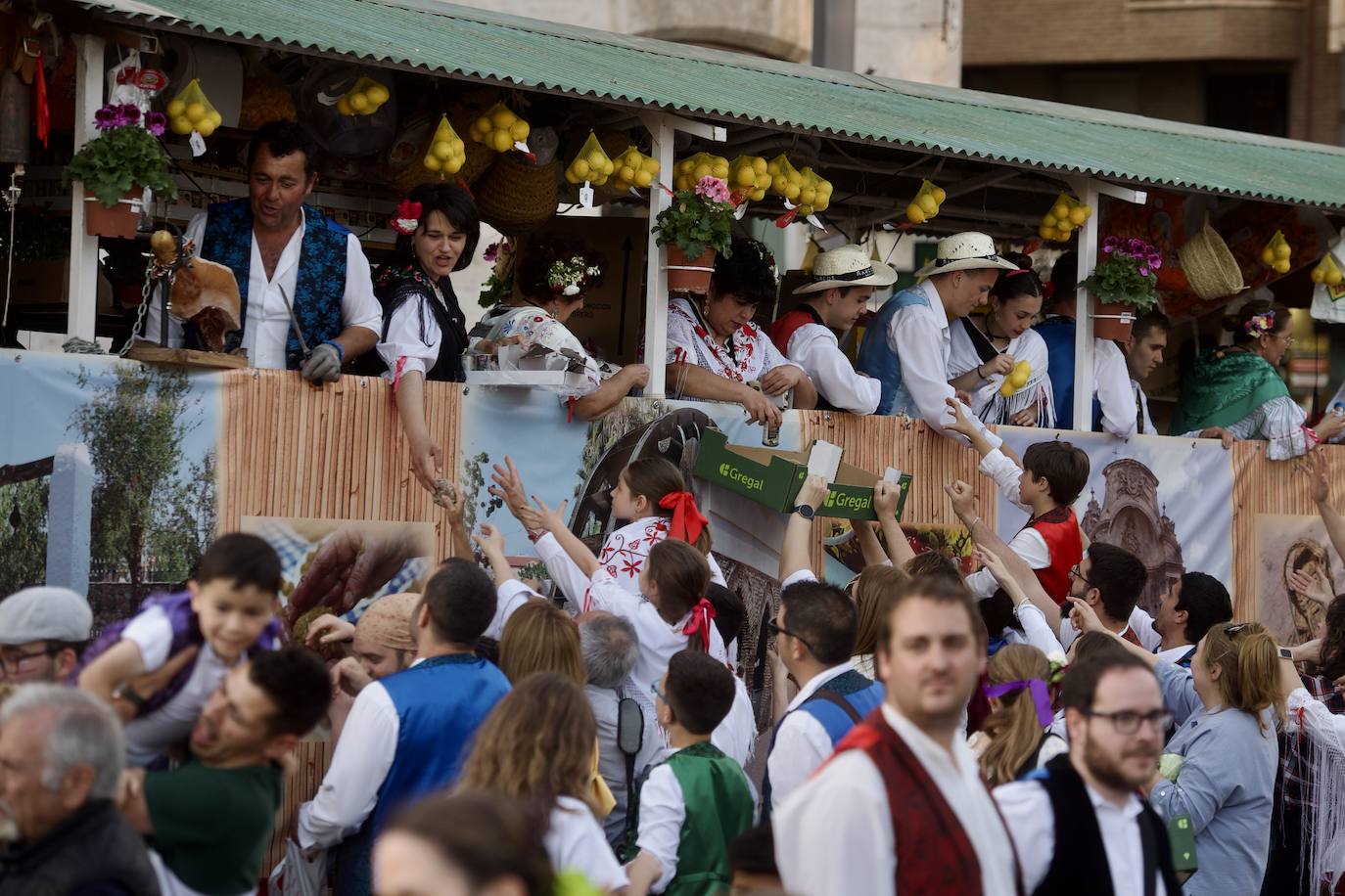 El desfile del Bando de la Huerta, en imágenes