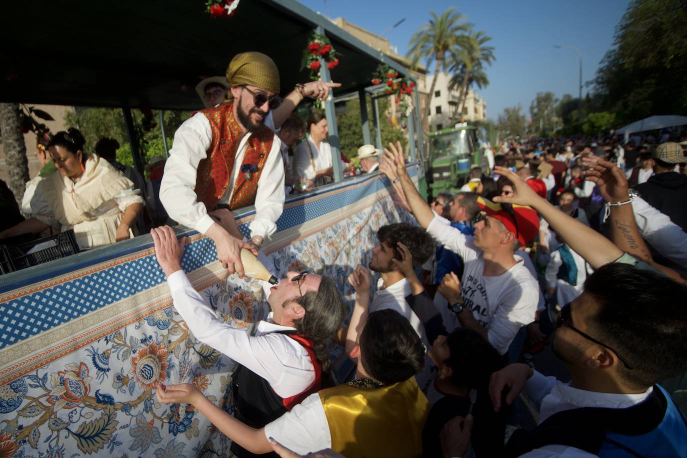 El desfile del Bando de la Huerta, en imágenes