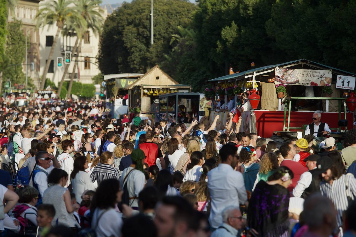 El desfile del Bando de la Huerta, en imágenes