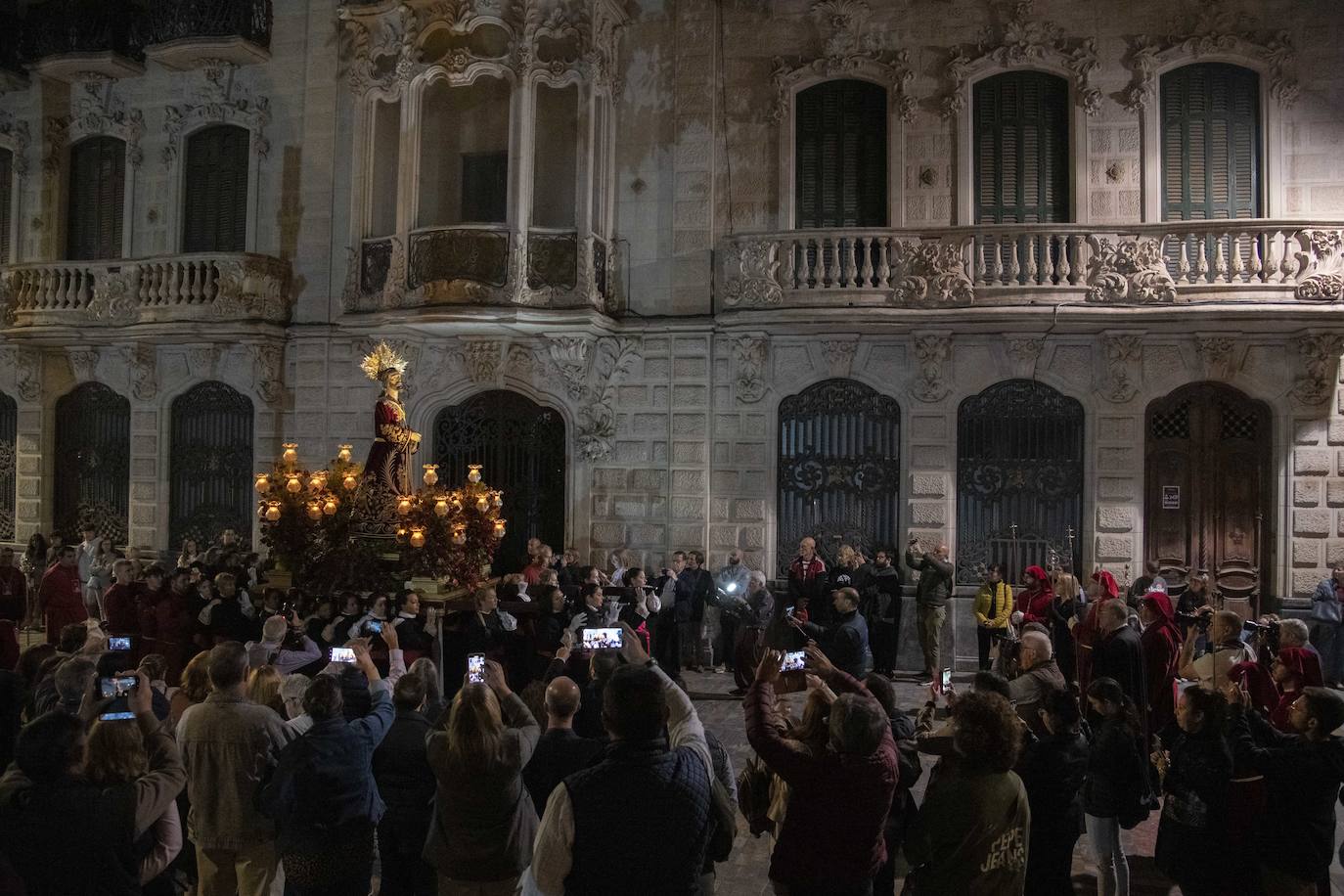 Las imágenes de la procesión Prendimiento el lunes en Cartagena