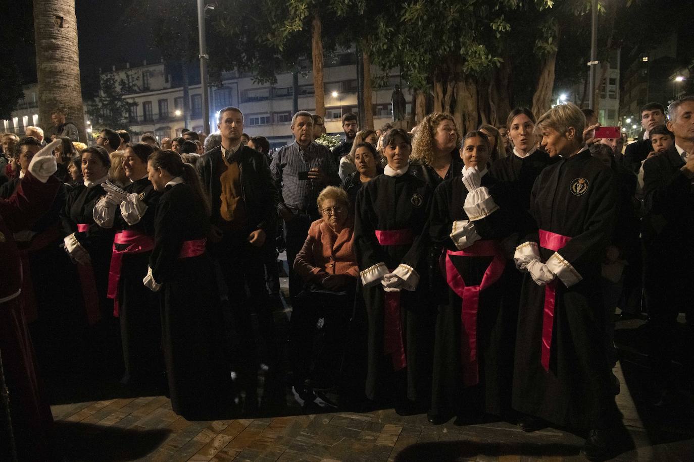 Las imágenes de la procesión Prendimiento el lunes en Cartagena