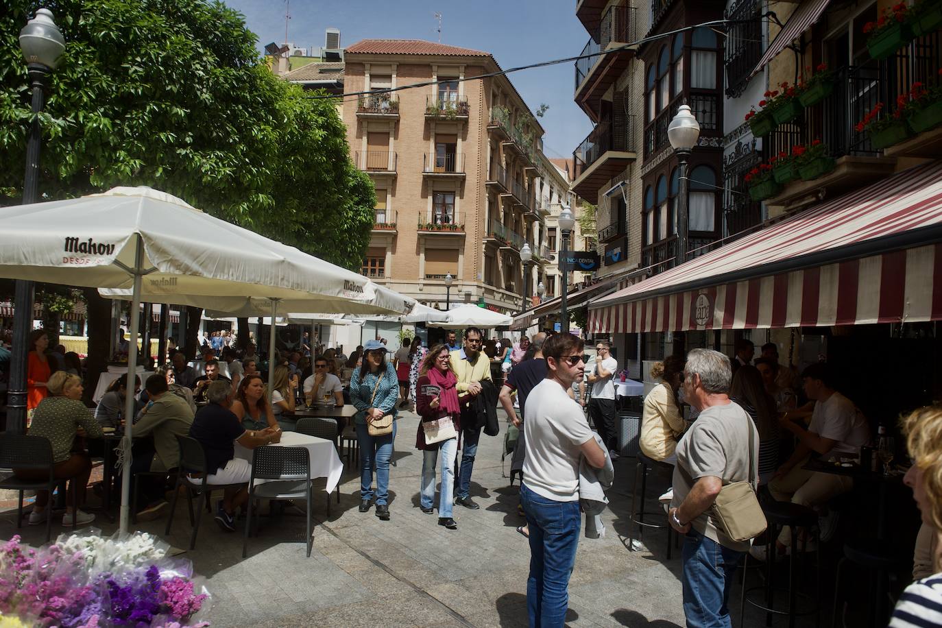 Bares y restaurantes de Murcia llenos en Semana Santa