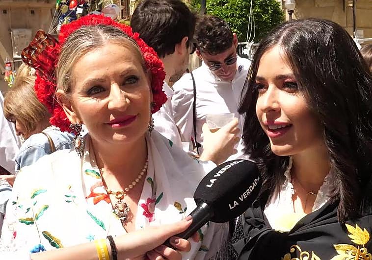 Dos asistentes al Bando de la Huerta.