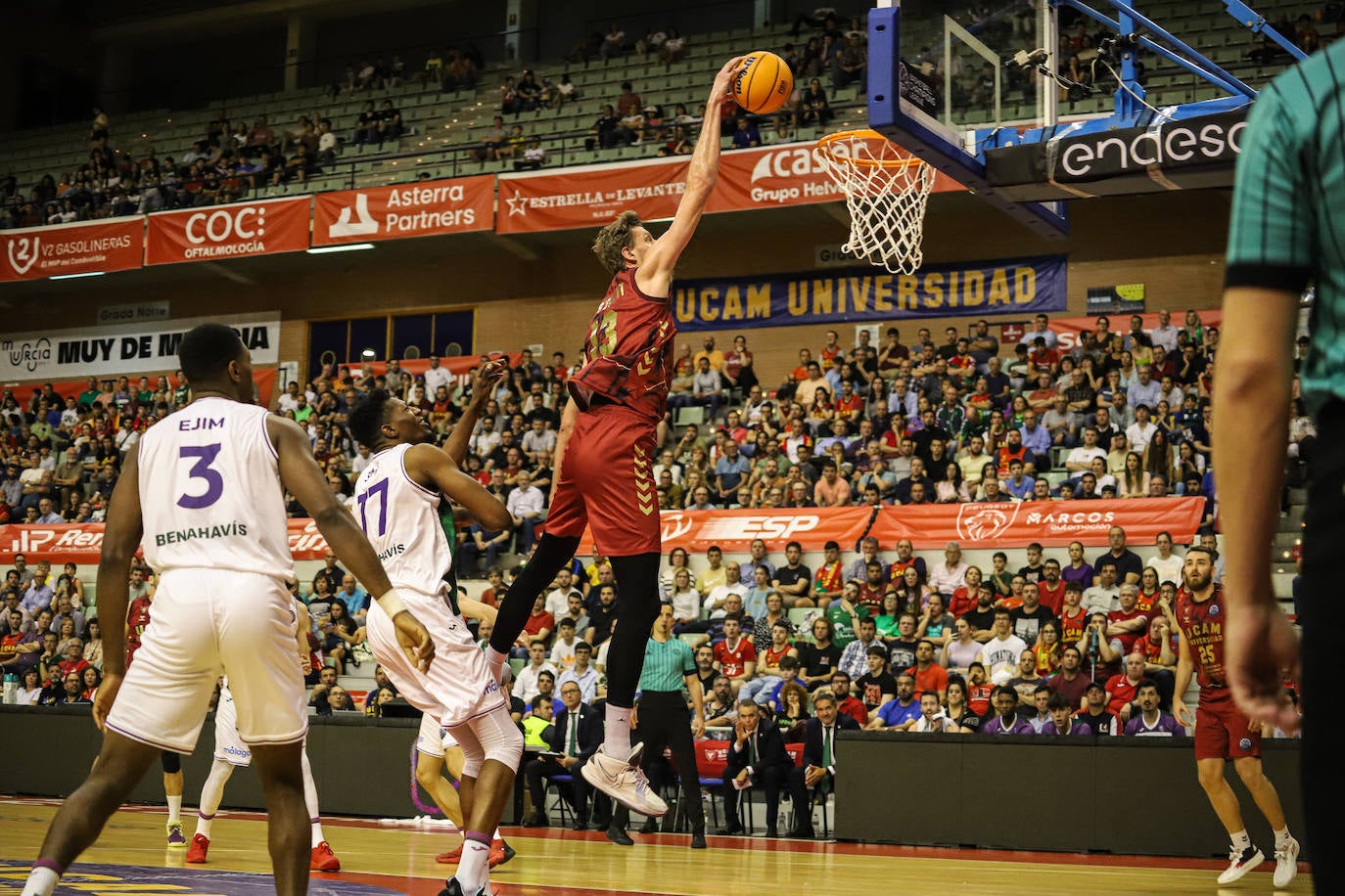 Las imágenes del partido UCAM Murcia CB-Unicaja (74-96)