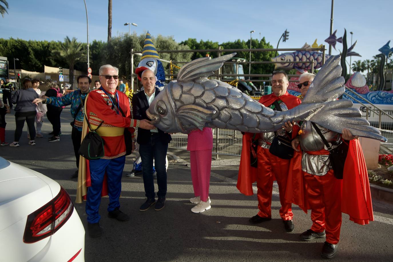 La llegada de la Sardina a Murcia, en imágenes