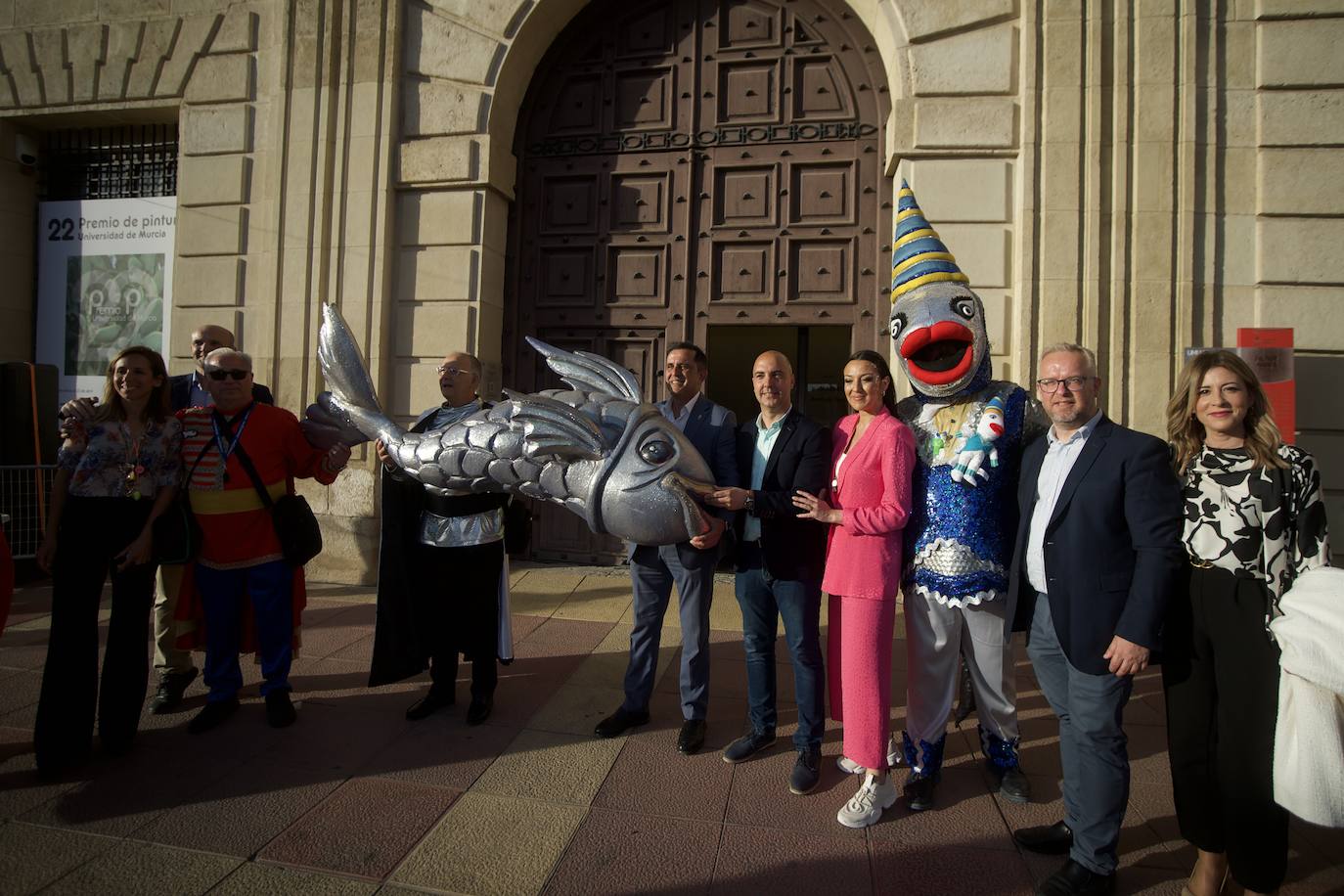 La llegada de la Sardina a Murcia, en imágenes