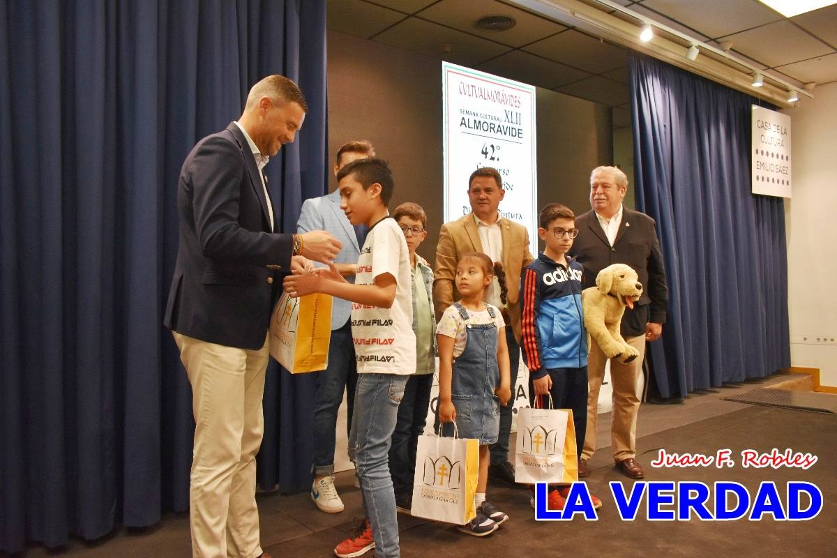 Entrega de premios de los concursos almorávides sobre las Fiestas de la Cruz de Caravaca