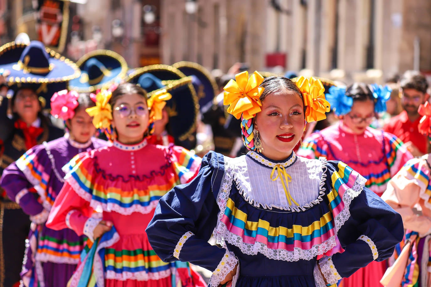 El desfile de Doña Sardina por el centro de Murcia, en imágenes