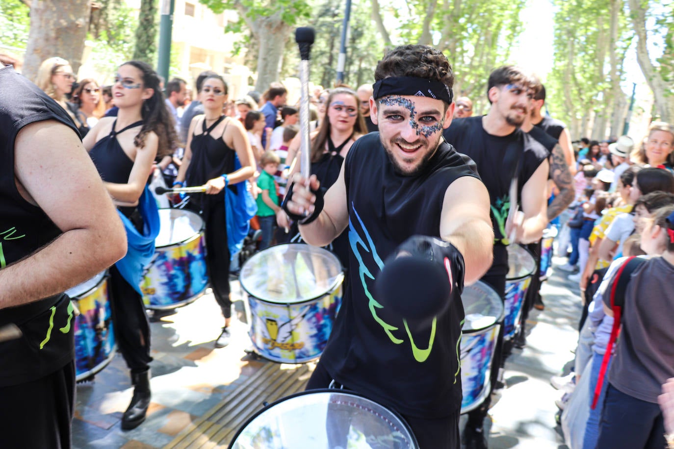 El desfile de Doña Sardina por el centro de Murcia, en imágenes