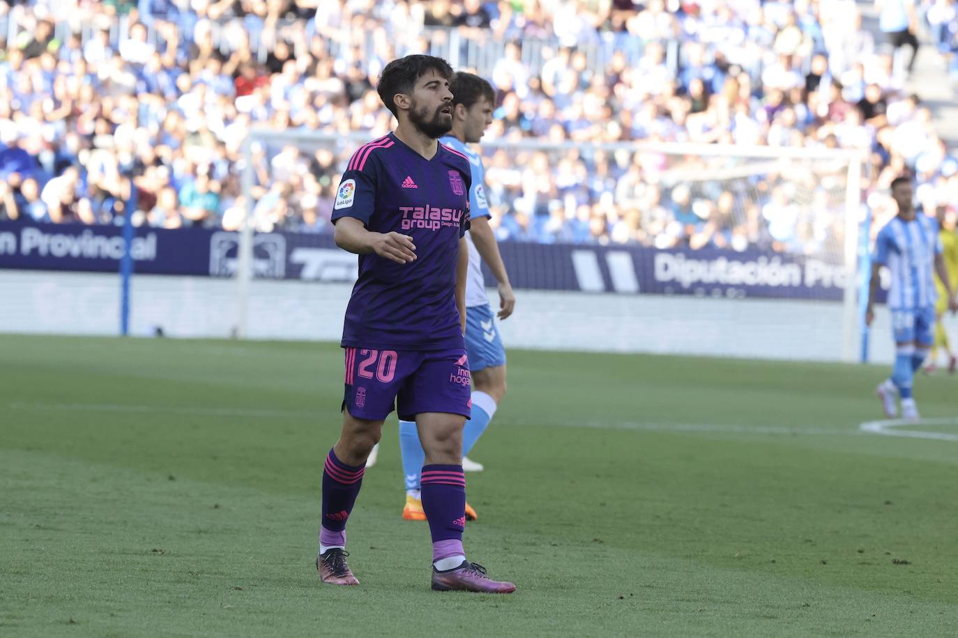 El partido del Cartagena contra el Málaga, en imágenes