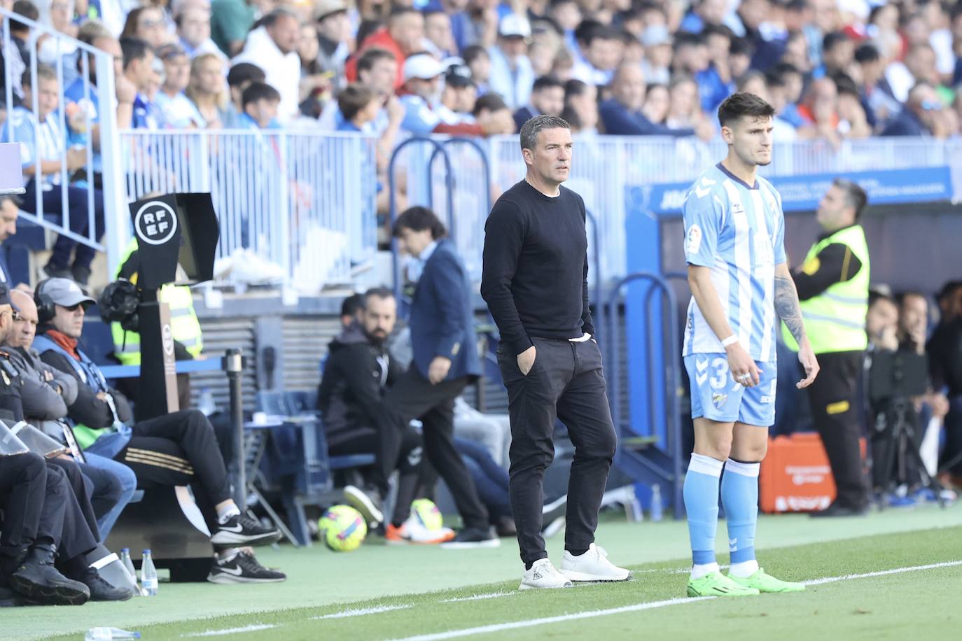 El partido del Cartagena contra el Málaga, en imágenes