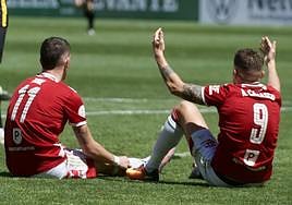El partido del Real Murcia frente al Atlético Baleares, en imágenes