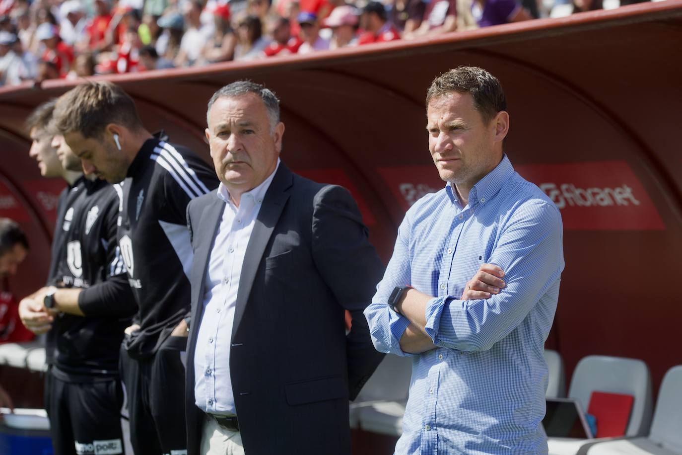 El partido del Real Murcia frente al Atlético Baleares, en imágenes