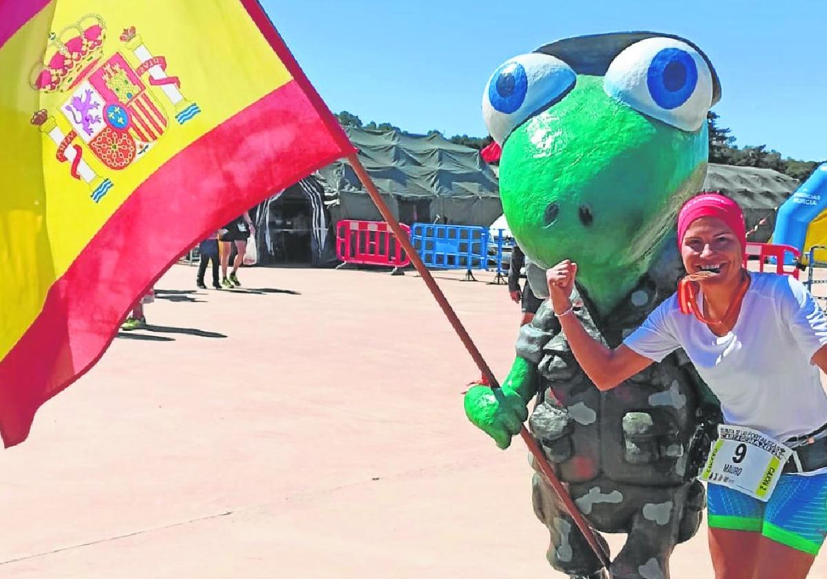 Éxito el año pasado.García consiguió acabar la prueba en menos de 7 horas.