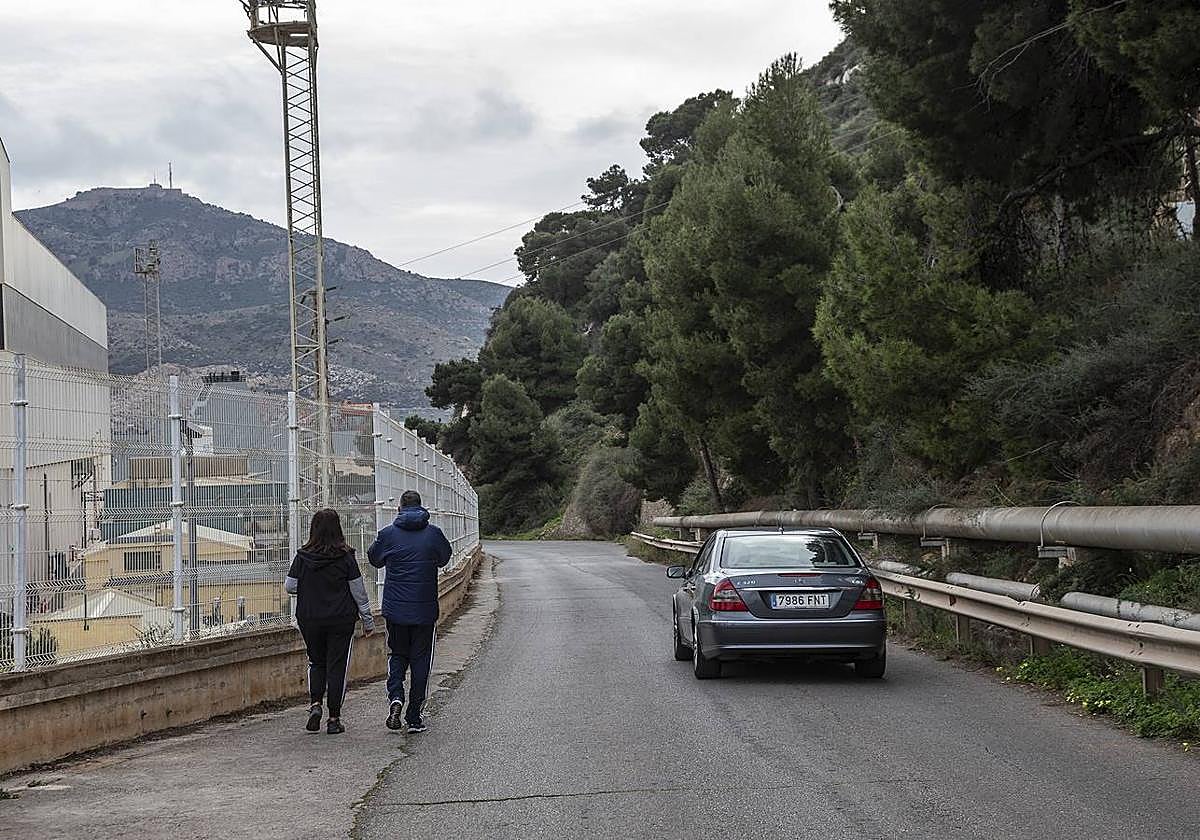 Imagen de archivo de la carretera de Navantia.