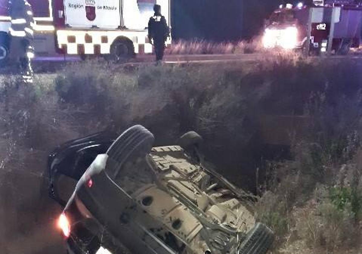 Imagen del accidente.