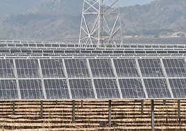 Planta fotovoltaica en Los Martínez del Puerto (Murcia).