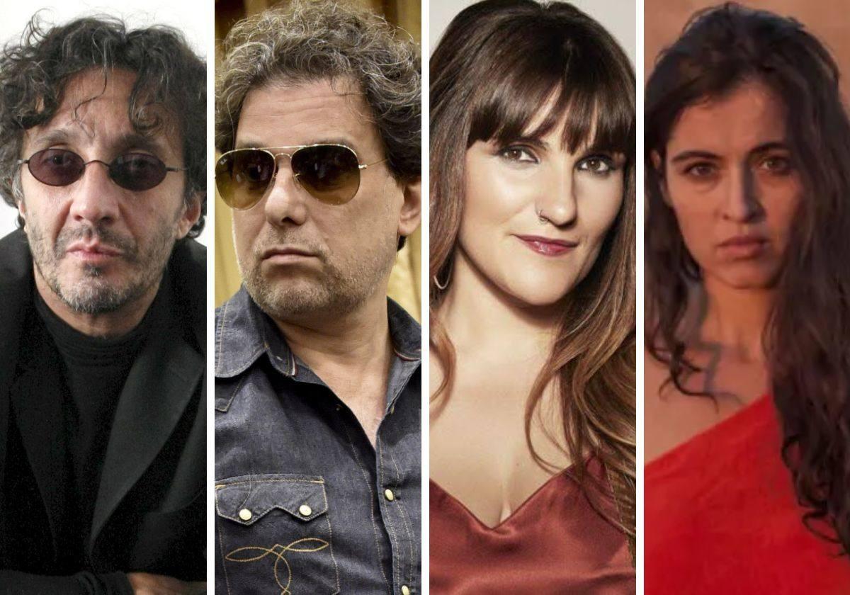 Fito Paez, Andrés Calamaro, Rozalén y Silvia Pérez Cruz.