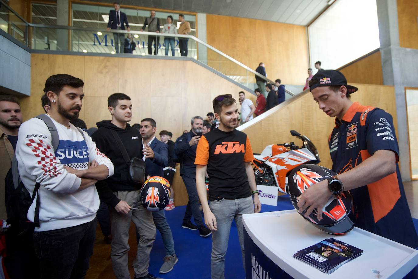 Pedro Acosta en el &#039;Encuentro con deportistas de élite de la Región de Murcia&#039;