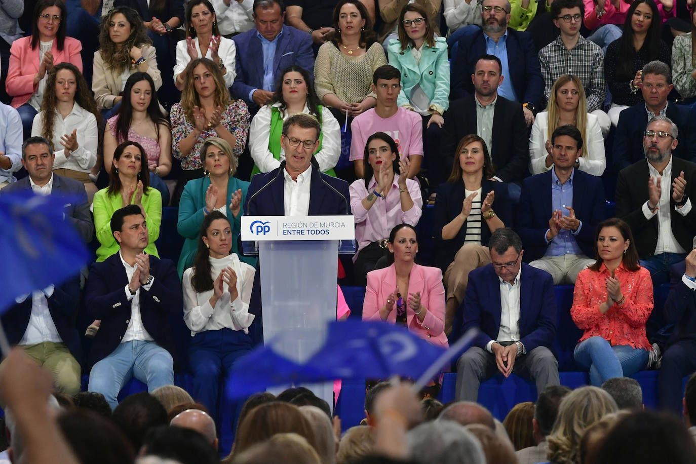 La presentación de los 45 candidatos del PP a alcalde en la Región, en imágenes