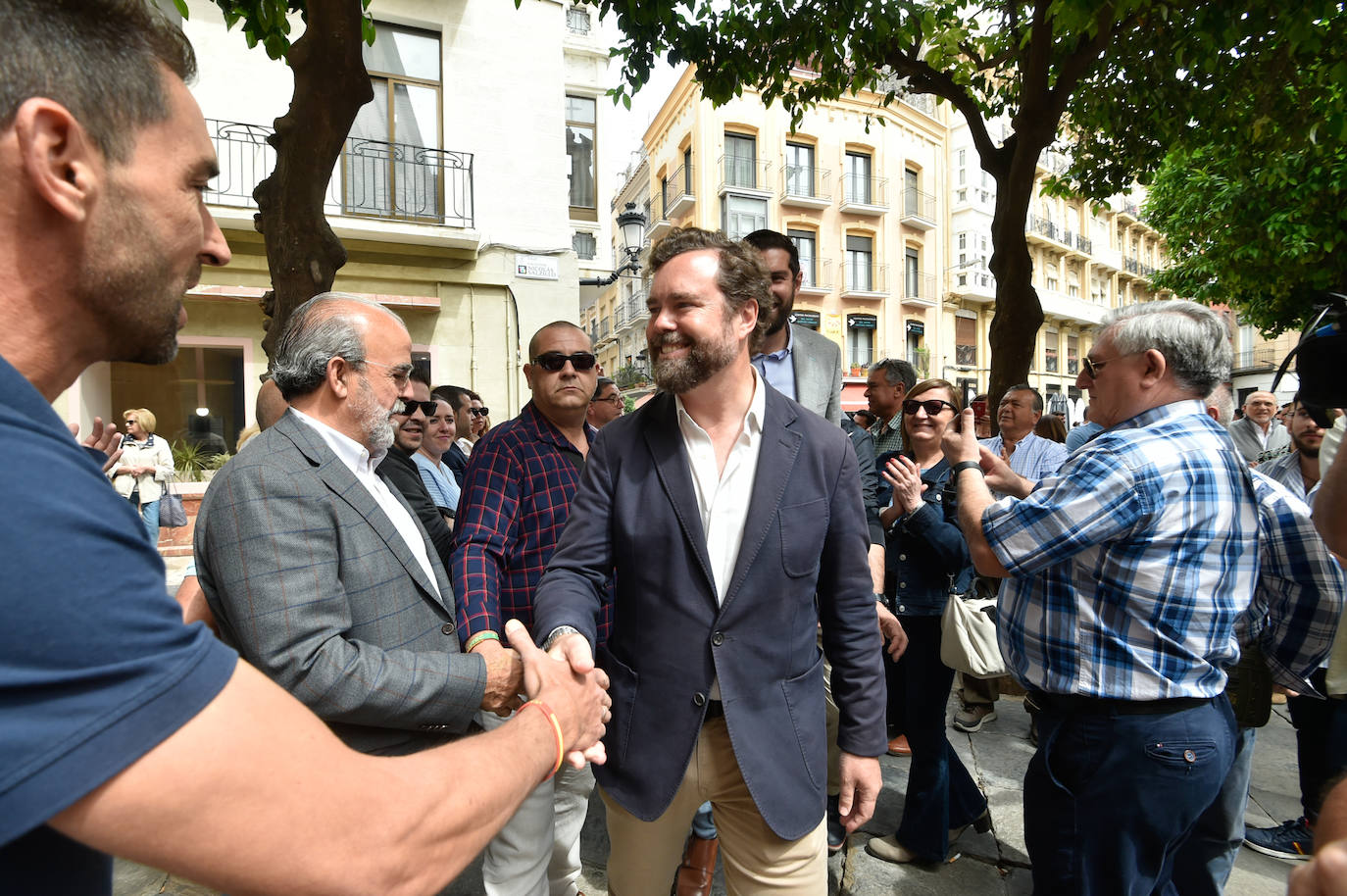 El mitin de Vox en Murcia, en imágenes