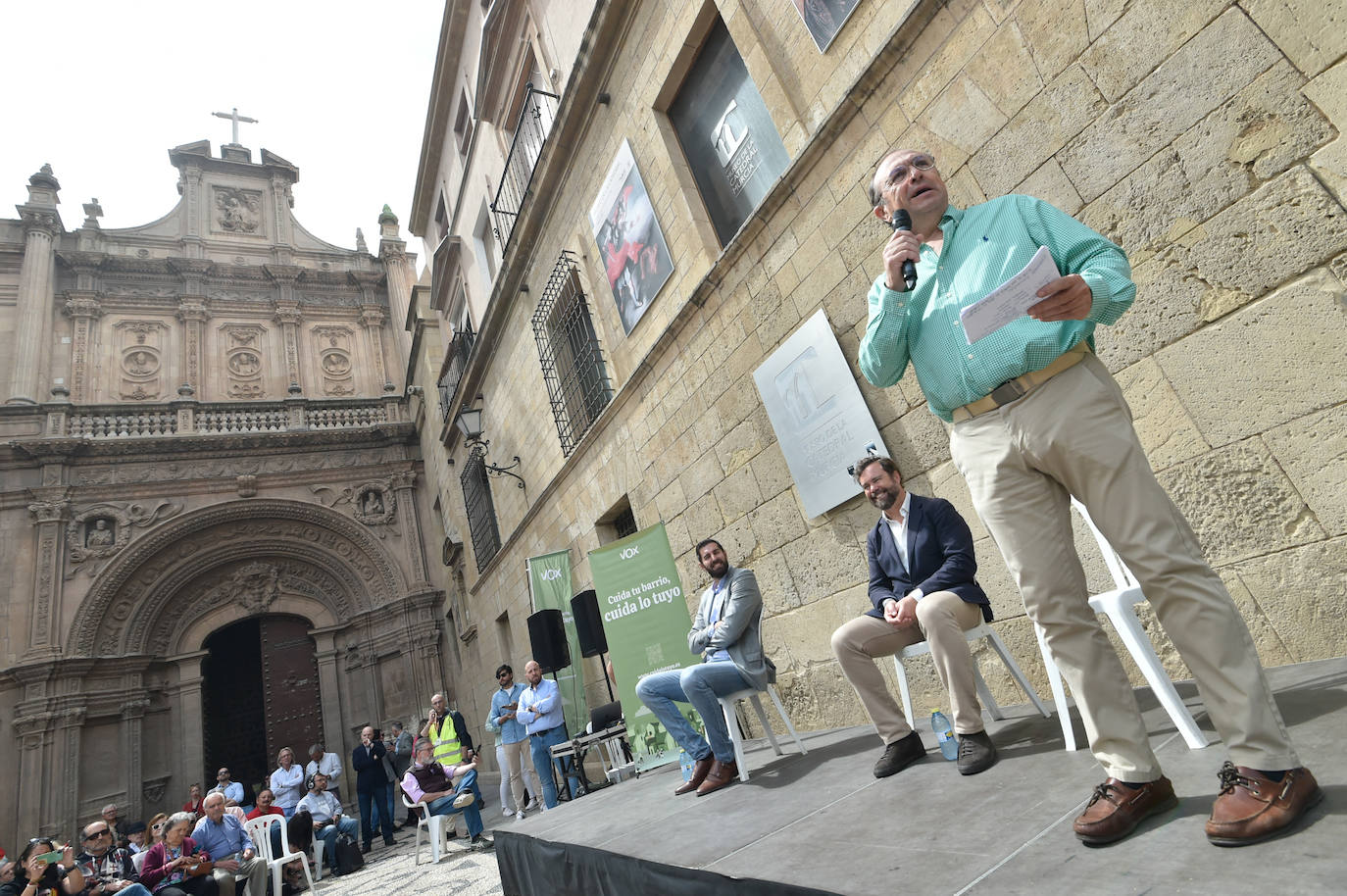 El mitin de Vox en Murcia, en imágenes