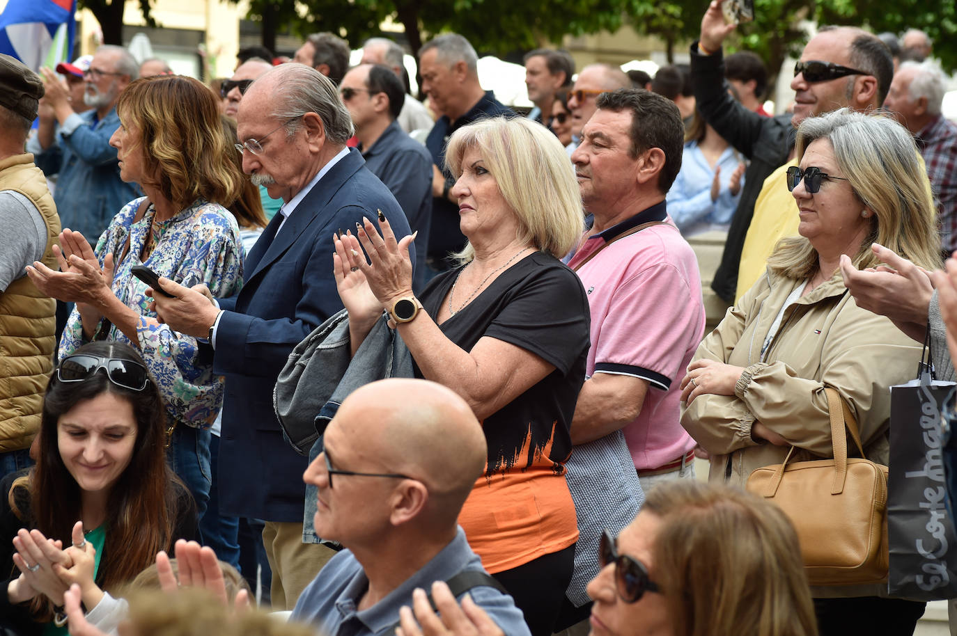 El mitin de Vox en Murcia, en imágenes