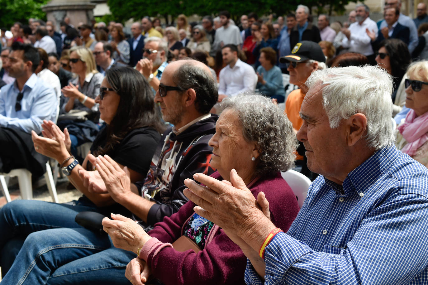 El mitin de Vox en Murcia, en imágenes