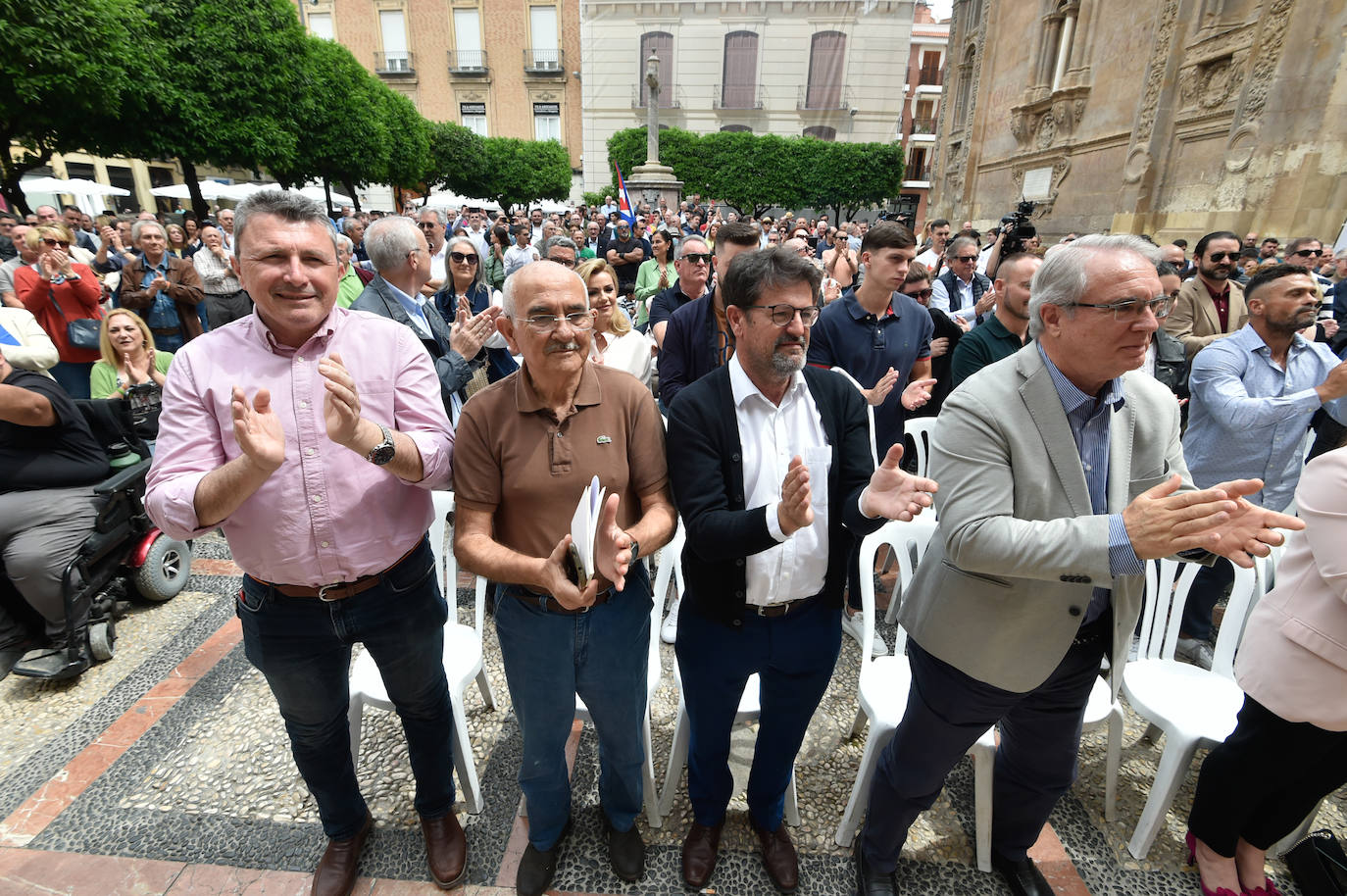 El mitin de Vox en Murcia, en imágenes