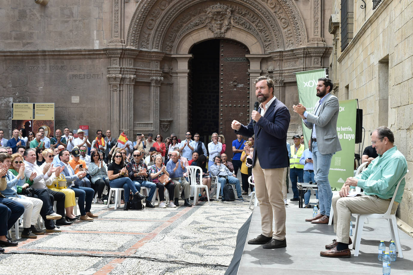 El mitin de Vox en Murcia, en imágenes