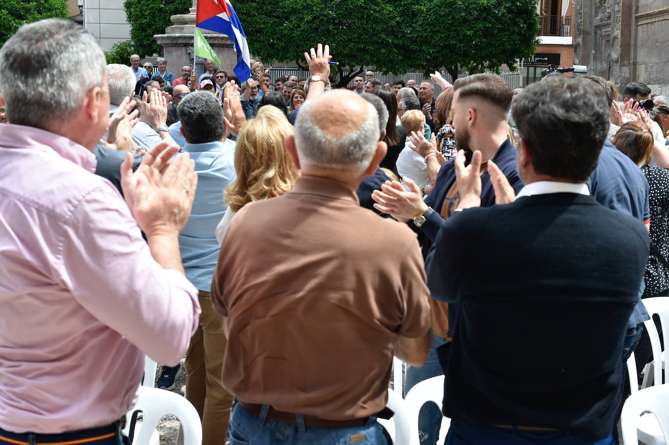 El mitin de Vox en Murcia, en imágenes