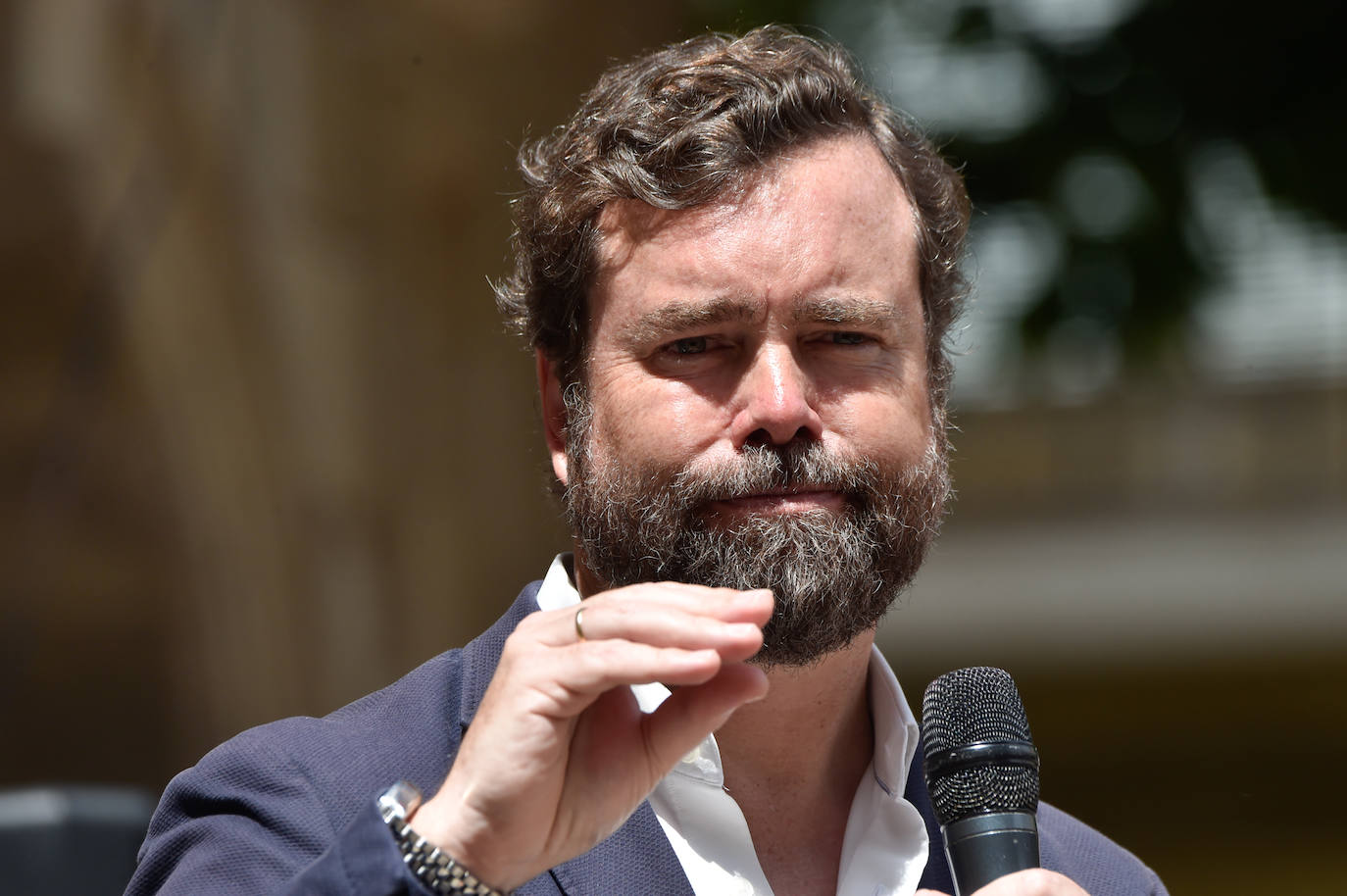 El mitin de Vox en Murcia, en imágenes