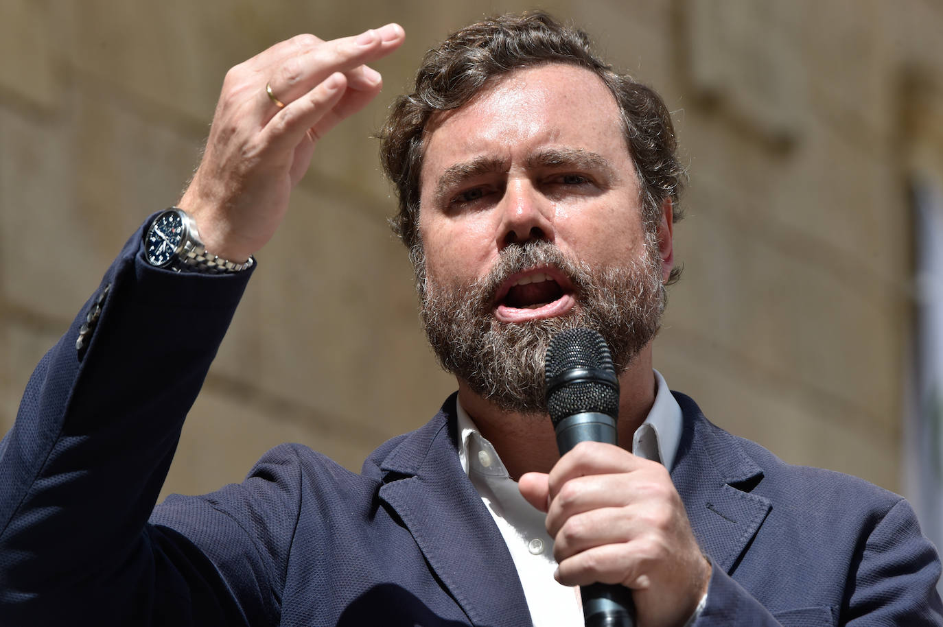 El mitin de Vox en Murcia, en imágenes