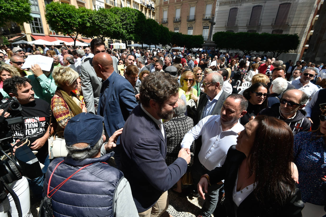 El mitin de Vox en Murcia, en imágenes