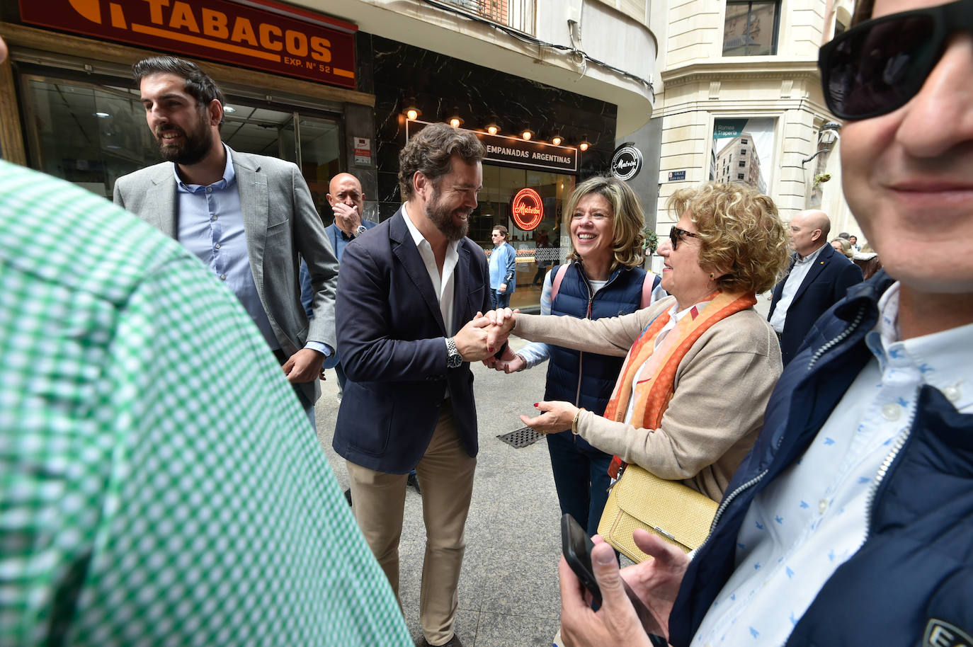 El mitin de Vox en Murcia, en imágenes