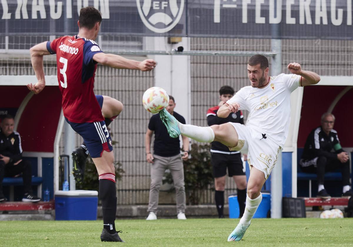 El empate del Real Murcia frente a Osasuna Promesas, en directo