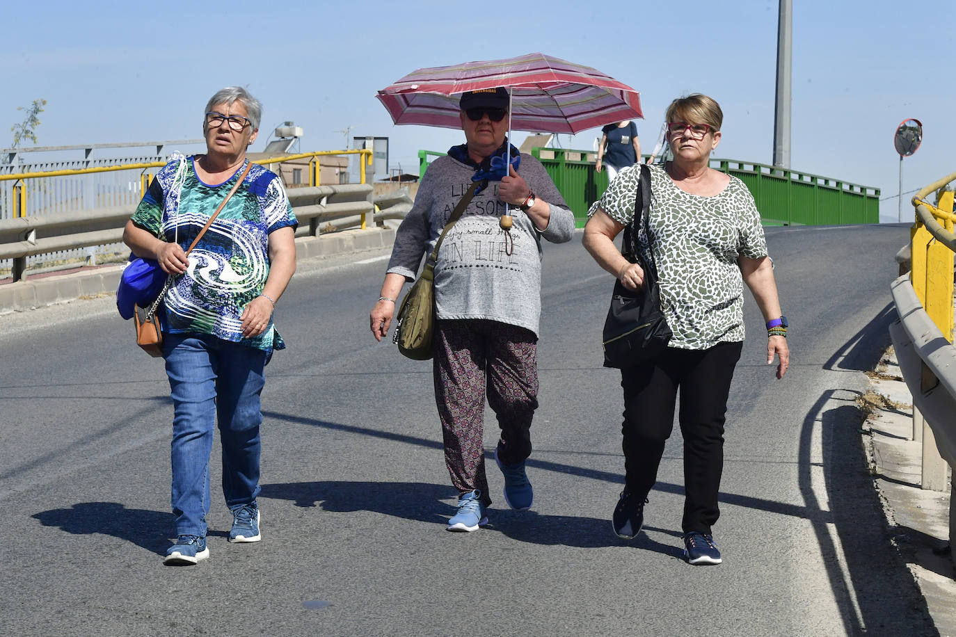 La subida de la Virgen de la Fuensanta a su santuario, en imágenes